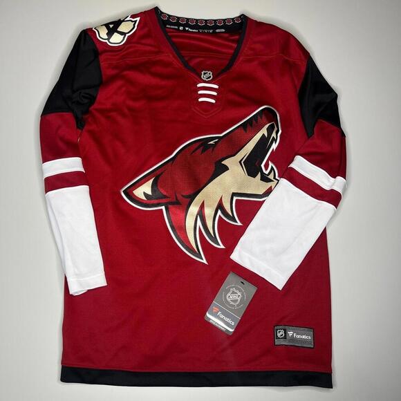 Arizona Coyotes Fanatics Breakaway Women’s Jersey XL Red NHL Licensed NWT - Picture 1 of 14